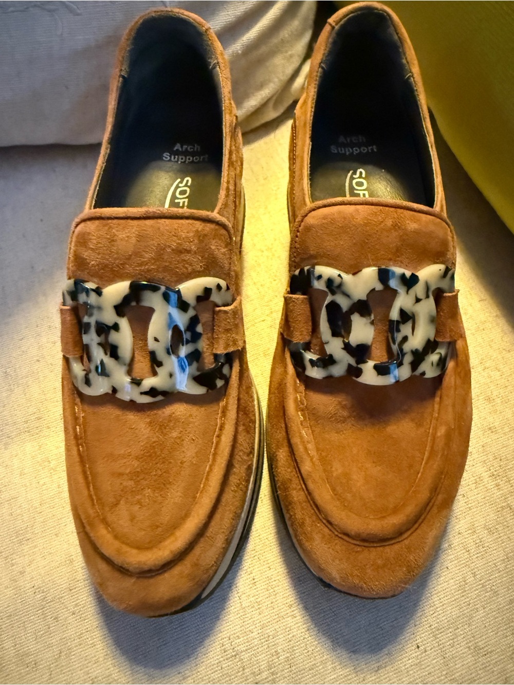 Soft Waves Carine Caramel Loafer